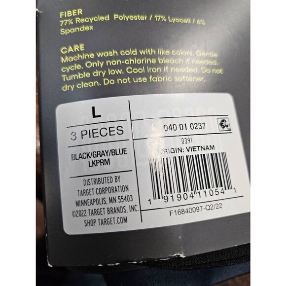 All in Motion Mens Soft Boxer Briefs Size Large NEW TAGS set of 3 - Picture 4 of 6